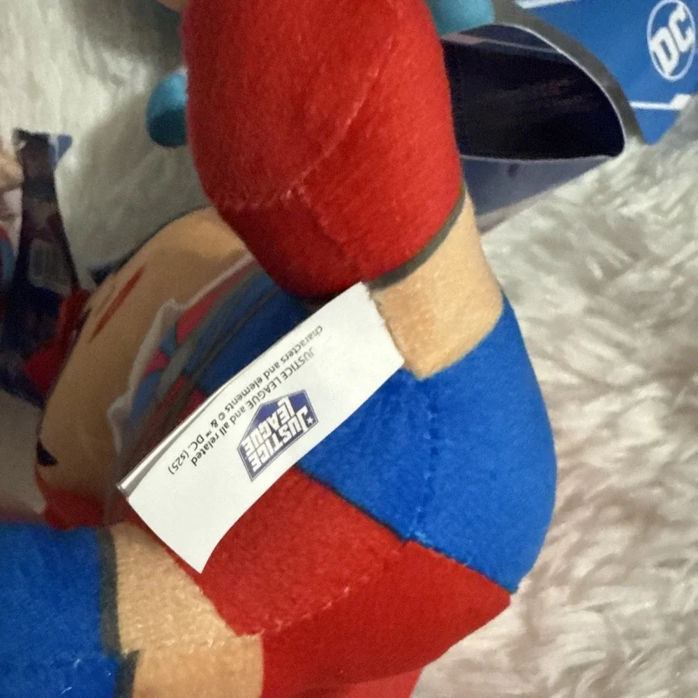 DC Comics Plush Lot Batman Superman Harley Quinn 7in Toy Factory Justice League